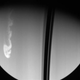 Illustration for article titled Saturns Great White Spot is a massive storm over a thousand miles wide